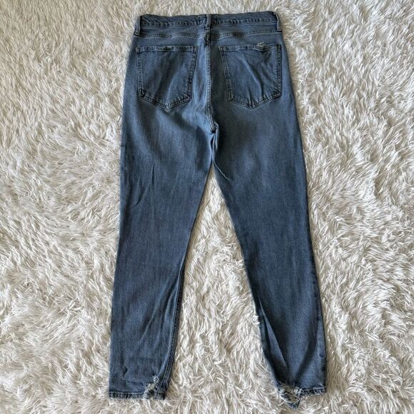 AGOLDE Nico High Rise Ankle Length Straight Leg Jeans with Stretch Size 29 - Picture 4 of 7